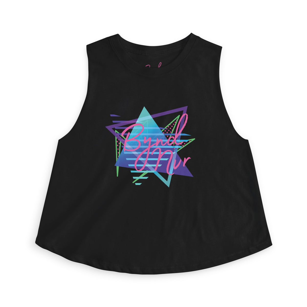 Lipstick Wave—Crop Top