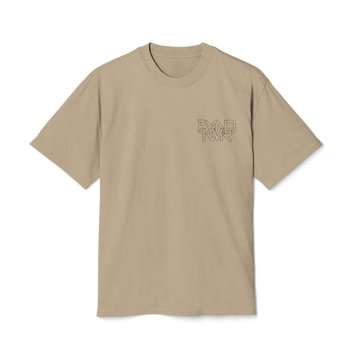 All Connected—Embroidered Faded Tee