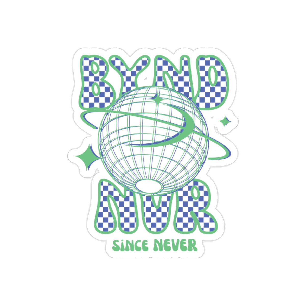 Planet Retro—Sticker