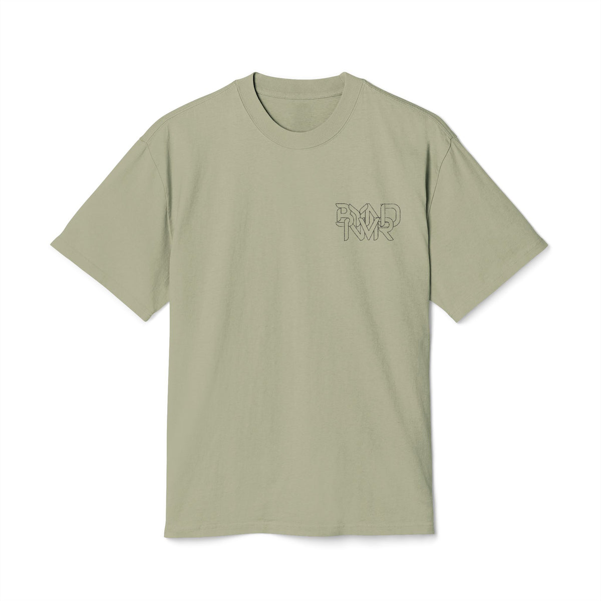 All Connected—Embroidered Faded Tee