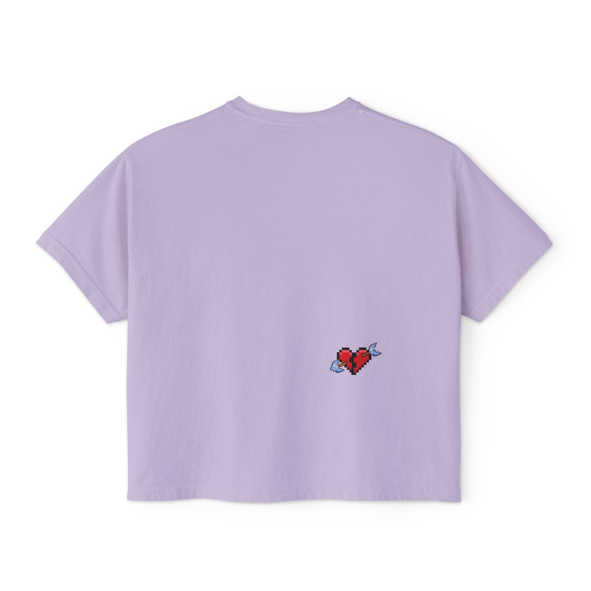 Fall Back in Love—Cropped Boyfriend Tee