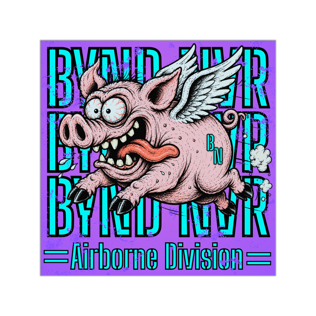 Fly Pig—Sticker