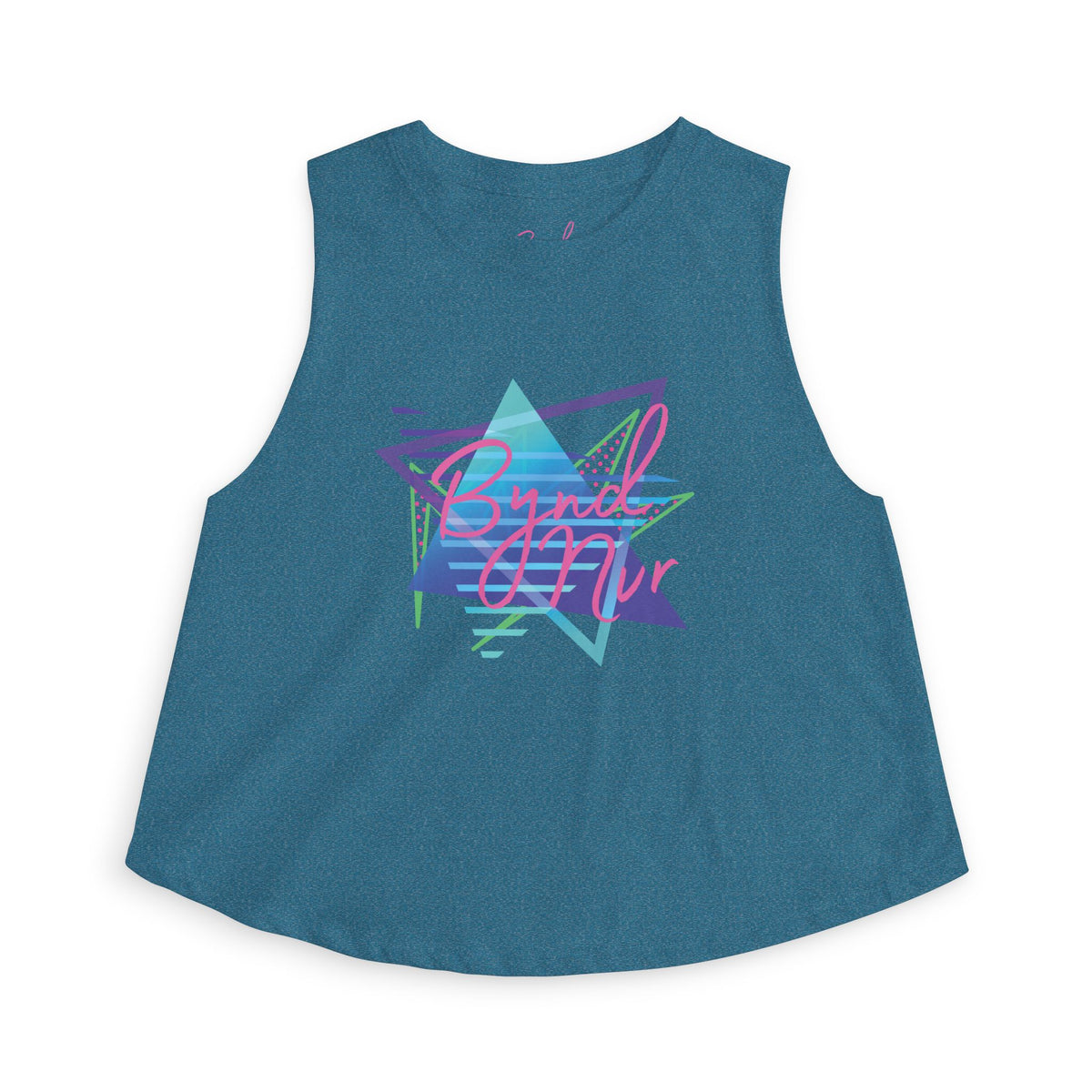 Lipstick Wave—Crop Top