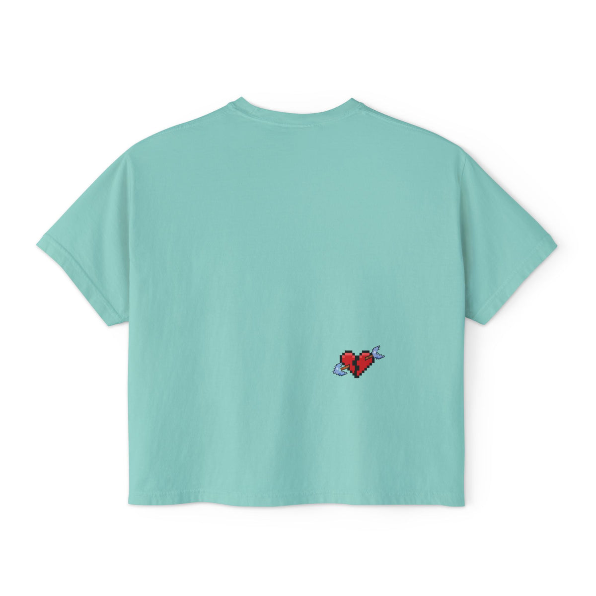 Fall Back in Love—Cropped Boyfriend Tee